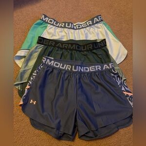 Under Armor Mid Rise Loose Running Shorts